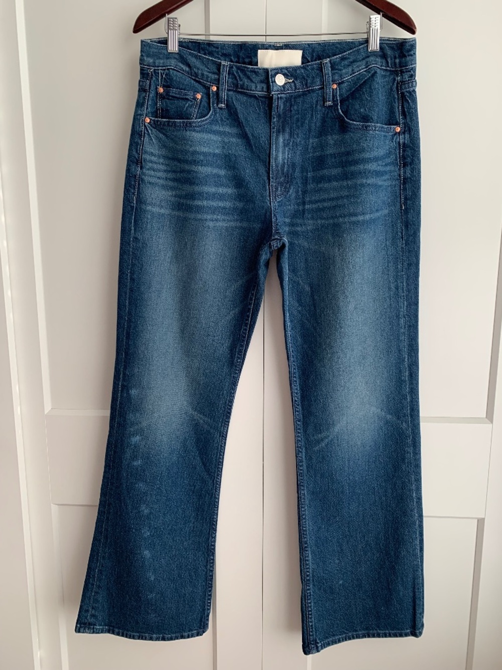 MOTHER Superior BROOKIE SKIMP FLARE JEANS Women's size 32